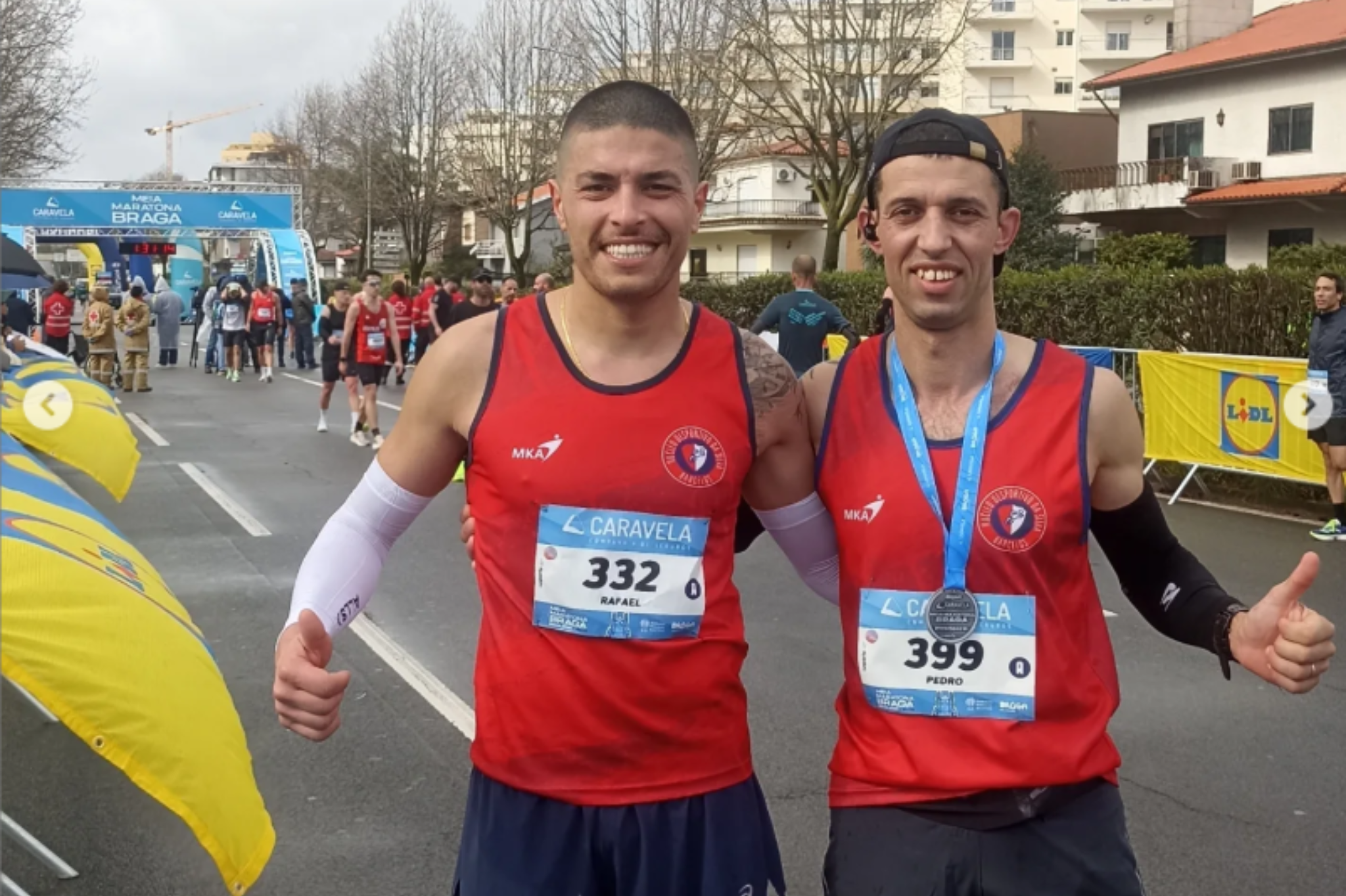 Atletas do NDS em grande destaque na Meia Maratona de Braga 2025
